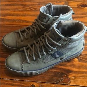 Polo Ralph Lauren Suede Sneakers Grey 10
